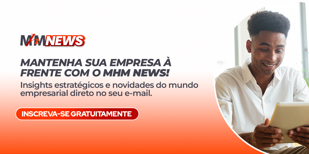 o banner convida o leitor para assinar a newsletter da MHM, a MHM News